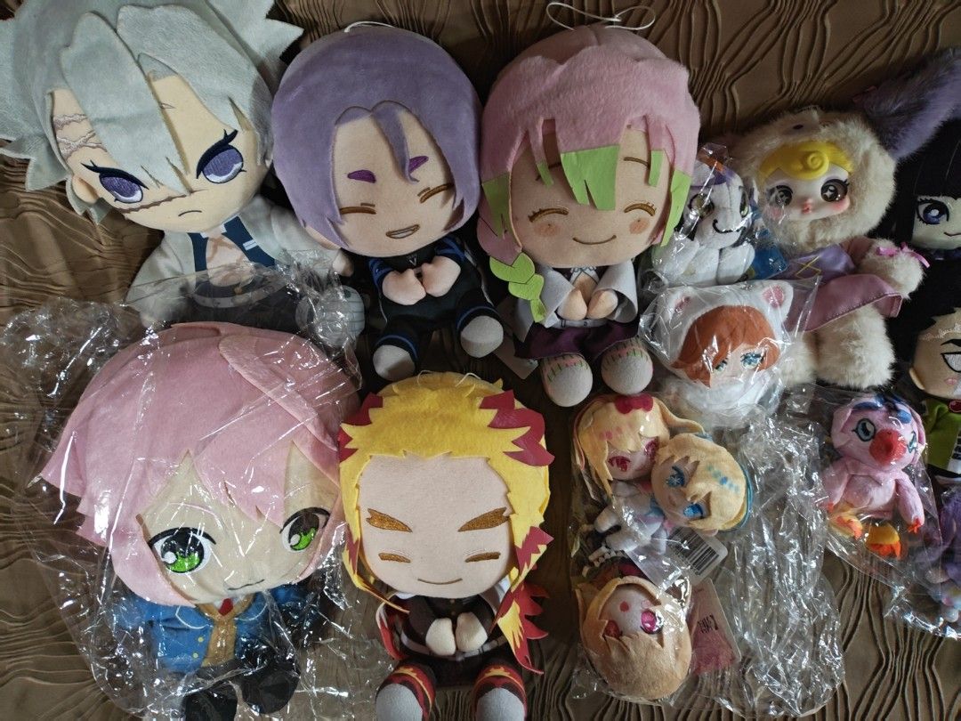 Anime Plushies Bundle set (Category: Plushies & Soft Toys) located in Caloocan City. Submitted by yaoizzy (Listing ID 1455859341, Image 2). Description: 27 pieces sold as set only .