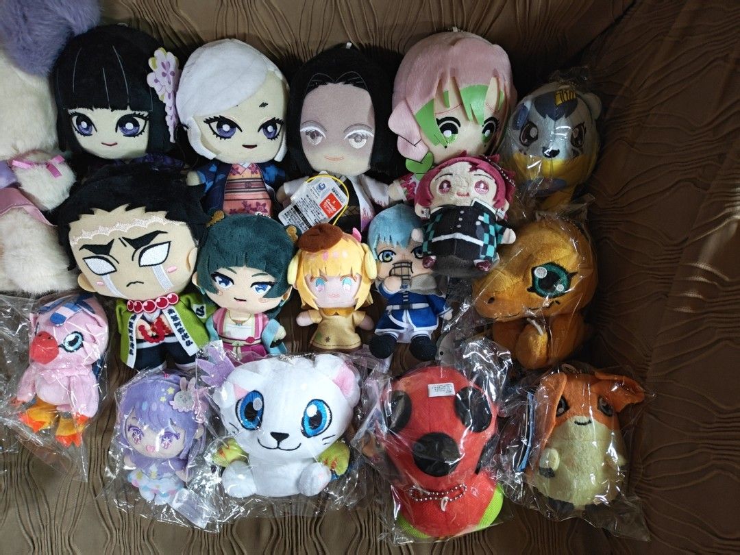 Anime Plushies Bundle set (Category: Plushies & Soft Toys) located in Caloocan City. Submitted by yaoizzy (Listing ID 1455859341, Image 3). Description: 27 pieces sold as set only .