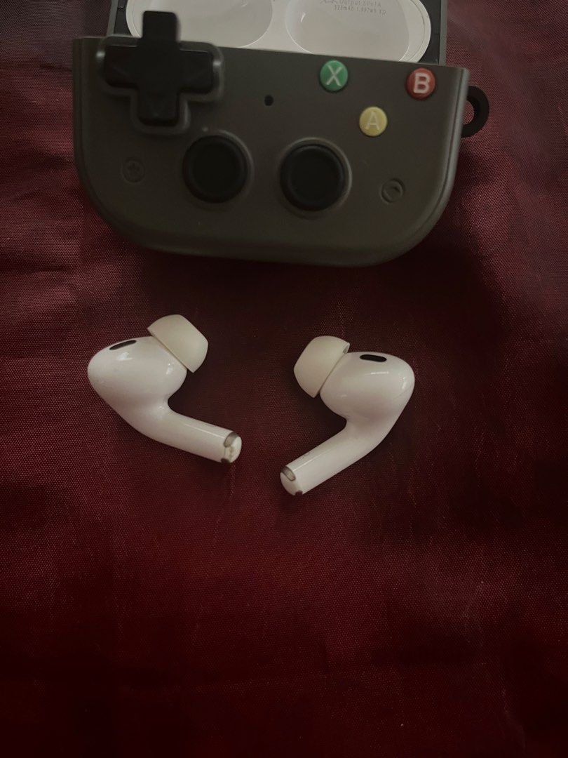 Apple AirPods Pro 2 with Charging Case (Category: Earphones) located in Manila. Submitted by karl.anthonyyy (Listing ID 1455934295, Image 3). Description: - Apple AirPods Pro 2 - Bluetooth connectivity - With Noise Cancellation - Includes charging case and AirPods - Price negotiable for sure buyers.