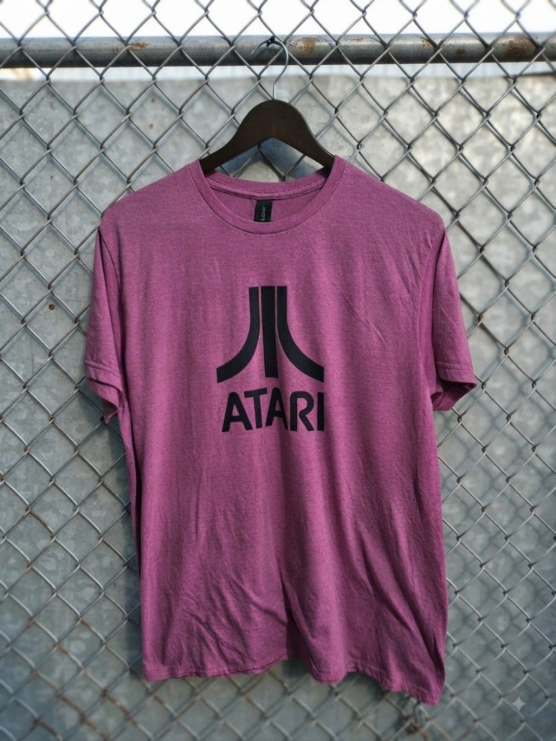 Atari Shirt (Category: Tshirts & Polo Shirts ) located in Manila. Submitted by darth3pter (Listing ID 1455929719, Image 1). Description: Actual dimes: 21x27 Tag: Gildan Softstyle Black Condition: Excellent 🚫 issue.
