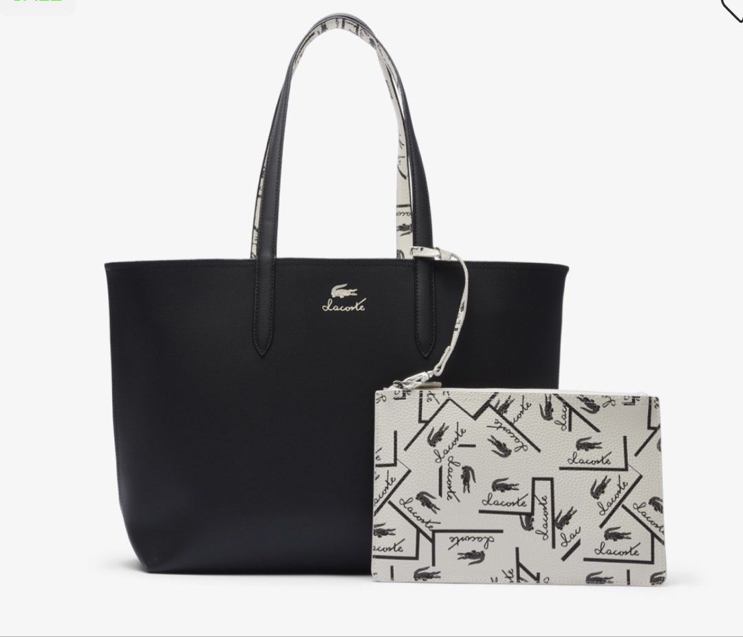 Authentic Lacoste Tote Bag Reversible (Category: Luxury Bags & Wallets) located in Quezon City. Submitted by jmako (Listing ID 1455857259, Image 1). Description: With tags .