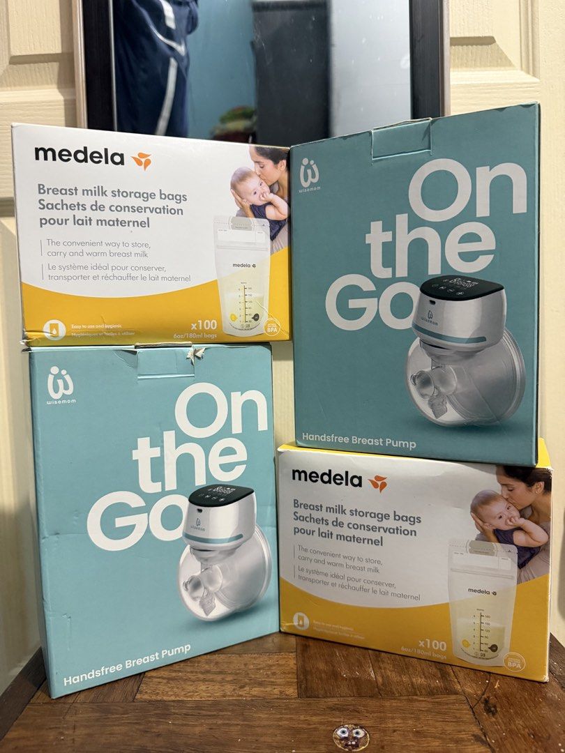 Babymama wise mom breast pump (Category: Breastfeeding & Bottle Feeding) located in Manila. Submitted by thebrandconscious (Listing ID 1455899353, Image 1). Description: Babymama Wisemom On The Go Handsfree Breast Pump 2 pcs with free milk storage.