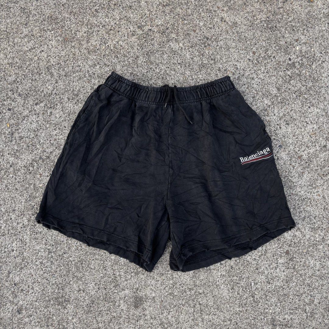 Balenciaga Distressed Short (Category: Luxury Apparel) located in Bacolod City. Submitted by Hanap_ukay (Listing ID 1455956260, Image 1). Description: Balenciaga Distressed Short Size: Large 32-34 Excellent 1,500.