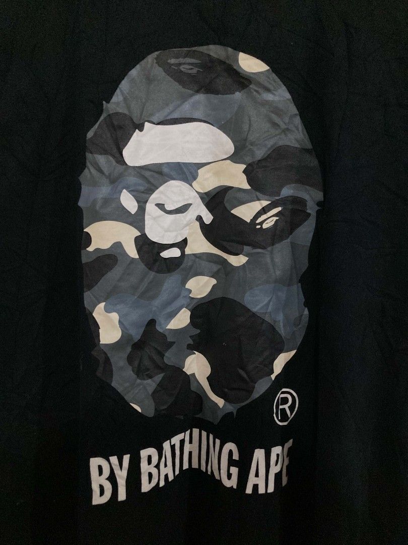 Bape Big Head Camou Glow in the Dark Tee (Authentic) (Category: Tshirts & Polo Shirts ) located in San Jose del Monte. Submitted by zen31 (Listing ID 1456050317, Image 3). Description: BAPE BIG HEAD CAMOU GLOW IN THE DARK TEE (AUTHENTIC) LARGE ON TAG 21X28 DIMENSION EXCELLENT CONDITION 10/10 COLOR RATE NO ISSUE.