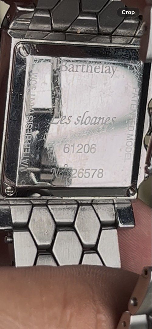 Barthelay Les Sloanes Watch - 61206 (Category: Men's Watches) located in Makati City. Submitted by myapplegates (Listing ID 1456026088, Image 3). Description: Barthelay Les Sloanes Watch 61206.