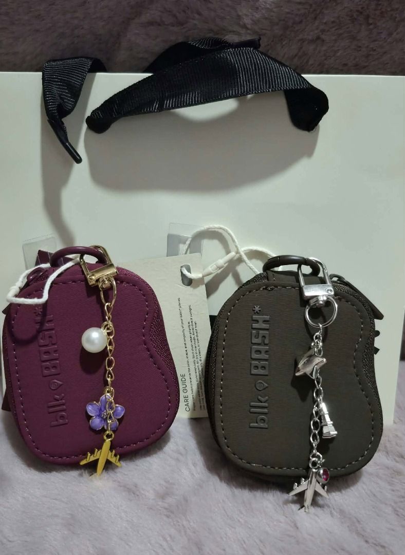 Bash B Charm with Bling Random Design (Category: Purses & Pouches) located in Pasig City. Submitted by loveMYshop2022 (Listing ID 1456007502, Image 1). Description: Bash B Charm with Bling Random Design NO TO FAKE / DUPLICATE ITEMS PRICE for EACH ITEM 1 Charm +1 Bling ( Random Design ) + Paper Bag sold as set ✔️ORIGINAL ✔️BRANDNEW ✔️Limited Offer / limited Stocks Only 👍ready for pick up / on hand _ available 👍Location Pasig City 👍MOP Gcash / M