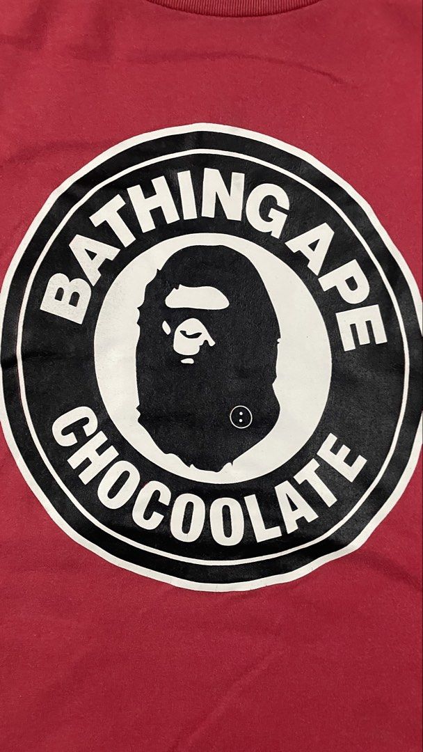 Bathing Ape x :CHOCOOLATE collaboration t-shirt (Category: Tshirts & Polo Shirts ) located in Arayat. Submitted by christian_srno (Listing ID 1455951586, Image 2). Description: .