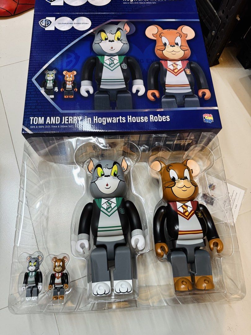 BearBricks Tom and Jerry Hogwarts (Category: Designer & Blind Box Toys) located in Paranaque City. Submitted by icko007 (Listing ID 1456024036, Image 2). Description: BearBricks Tom and Jerry Hogwarts 400% & 100% Bib no issue Price 17k Only No Rush Shipping /Dibs now pay now Location Paranaque Payment Gcash/Bpi Shipping Lalamove/Lbc Buyers Risk / Fee ‼️Seller is not responsible for: lost, stolen, or damaged packages..