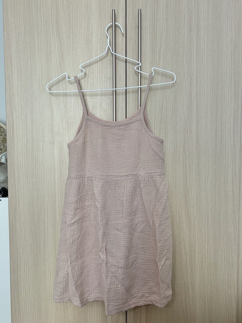 Beige Mini Dress (Category: Dresses) located in Cebu City. Submitted by wednesday_wear (Listing ID 1455938012, Image 3). Description: - beige mini dress - perfect for beach cover up - for kids but can fit xs adults .