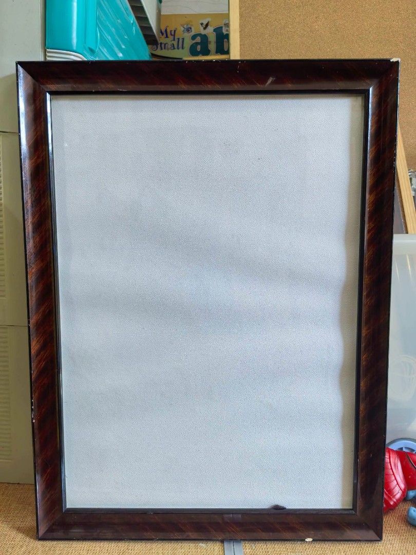 Blank Wood and Glass Frame (Category: Frames & Pictures) located in Cebu City. Submitted by dudes_villanueva (Listing ID 1455859385, Image 1). Description: Blank Wood and Glass Frame 📌 A3 Size 📌 Has paint scratches. Retouch nyo nalang. Display 11.7x16.5 in.