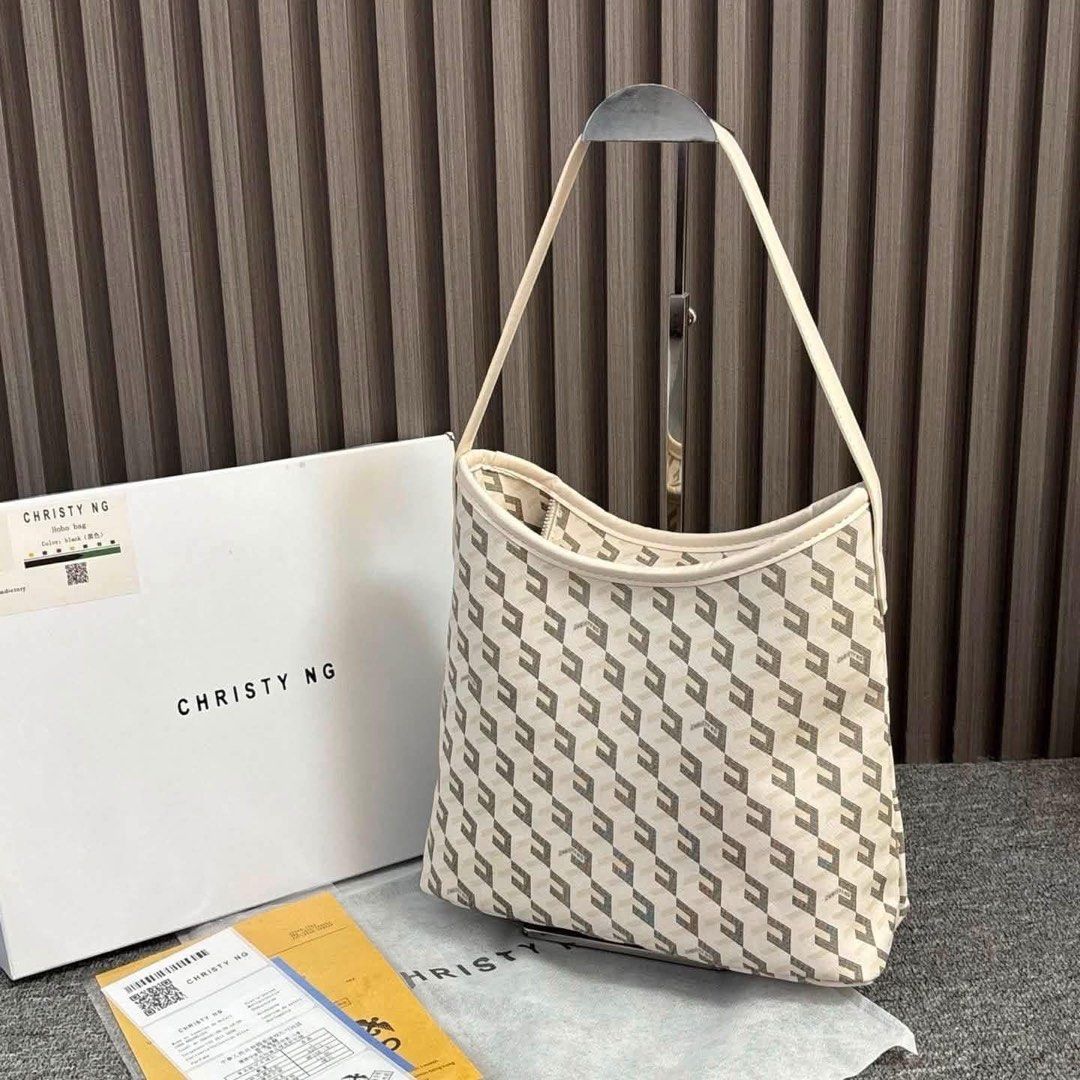 Christy Ng Shoulder Bag (Category: Tote Bags) located in Quezon City. Submitted by stuffs.hellyy (Listing ID 1456040937, Image 3). Description: with box.