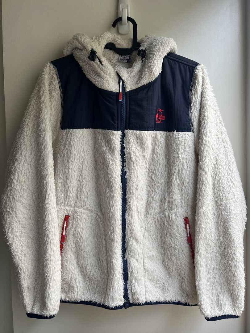 Chums Elmo Fleece Full Zip Parka Sweater Jacket (Category: Coats, Jackets and Outerwear) located in Quezon City. Submitted by prebyflo (Listing ID 1455877703, Image 2). Description: Women’s Large on tag Super comfy and soft! 9/10 condition No issues! .