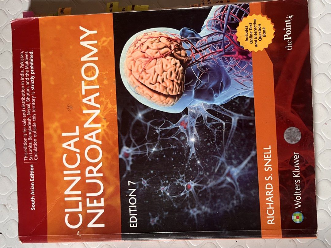 Clinical Neuroanatomy (Snell) ed 7 (Category: Textbooks) located in Manila. Submitted by epicowl-7a6c80 (Listing ID 1455908307, Image 2). Description: Willing to lower price for interested buyers.