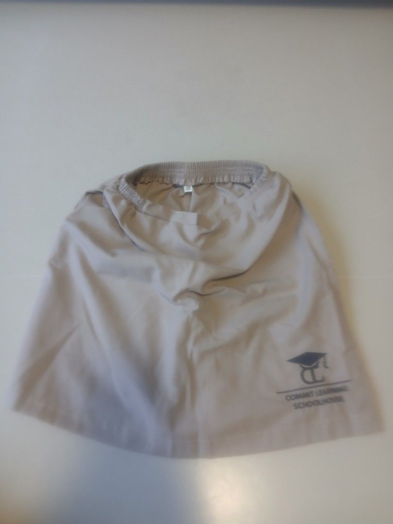 Commit Learning Schoolhouse Uniform (Category: Babies & Kids Fashion) located in Singapore. Submitted by jcntan (Listing ID 1455964818, Image 3). Description: - Brand new Polo shirt (size 32) and Skort (size 36) from Commit Learning Schoolhouse - $10 per piece of shirt or skort - $16 for 1 set (shirt and skort).