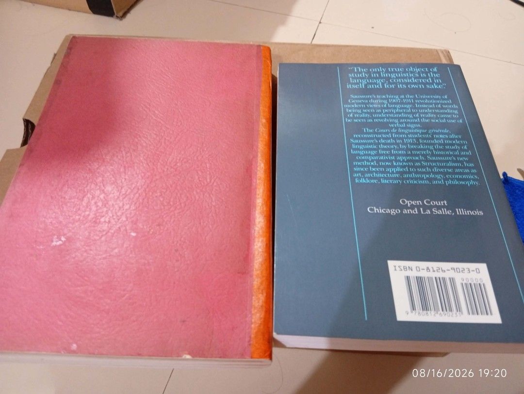 Ang Ating Panitikan [Filipiniana] (Category: Textbooks) located in Manila. Submitted by completinggaddiscollection (Listing ID 1455978593, Image 2). Description: As set only Books: - Ang Ating Panitikan by Rufino Alejandro, Ph.D. & Juliana C. Pineda, M.A. [Unavailable] Course In General Linguistics by Ferdinand de Saussure RFS: Need funds before MIBF 2026 dm for more info!.