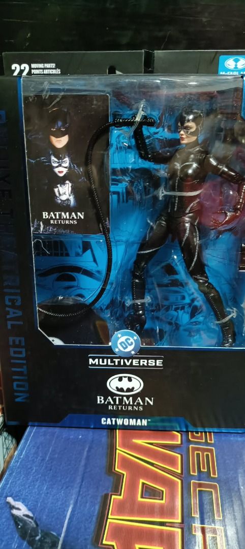 DC Mcfarlane Batman Returns Catwoman (Category: Figurines & Statues) located in Manila. Submitted by theyellowsun (Listing ID 1455926142, Image 1). Description: DC Mcfarlane Toys Catwoman Selina Kyle michelle Pfeiffer Sealed and Brand new Can ship and do meetups: Meetups (STRICTLY only in these areas) - Alabang = Alabang Town Center, Festival Mall Alabang - Las Pinas = SM South Mall, Robinsons LasPinas, Casimiro - Paranaque = BF Aguirre area - Ma