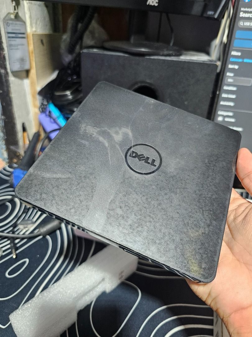 Dell DW316 External USB DVD RW Drive (Category: Hard Disks & Thumbdrives) located in Caloocan City. Submitted by mgjayjay (Listing ID 1455890235, Image 3). Description: Dell DW316 USB Slim External DVD-RW Drive (DVD +/ - RW) (negotiable) Not used/New Specifications: Brand: Dell Special Feature: Plug & Play (Windows) Hard Disk Form Factor: 5.7 inches Hard Disk Description: DVD Drive Compatible Devices: Laptop/PC Installation Type: External Hard Dr