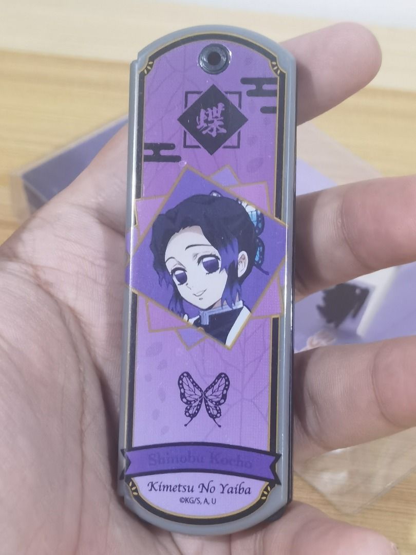 Demon Slayer - Shinobu Portable Mirror/Comb (Category: Mirrors) located in Taguig. Submitted by kalabasza (Listing ID 1456052723, Image 3). Description: 📌 Actual item posted. 📌 Item is in good condition. 📌 Product Color may slightly vary due to Photographic Lighting. 📌 Location: Taguig 📌 MOP: GCash. Payment first before ship. 📌 MOD: J&T, LBC, GoGo or Lalamove. 📌 DF/SF at buyer's expense. 📌 No rush shipping. 📌 Items are cross-posted. 📌 P