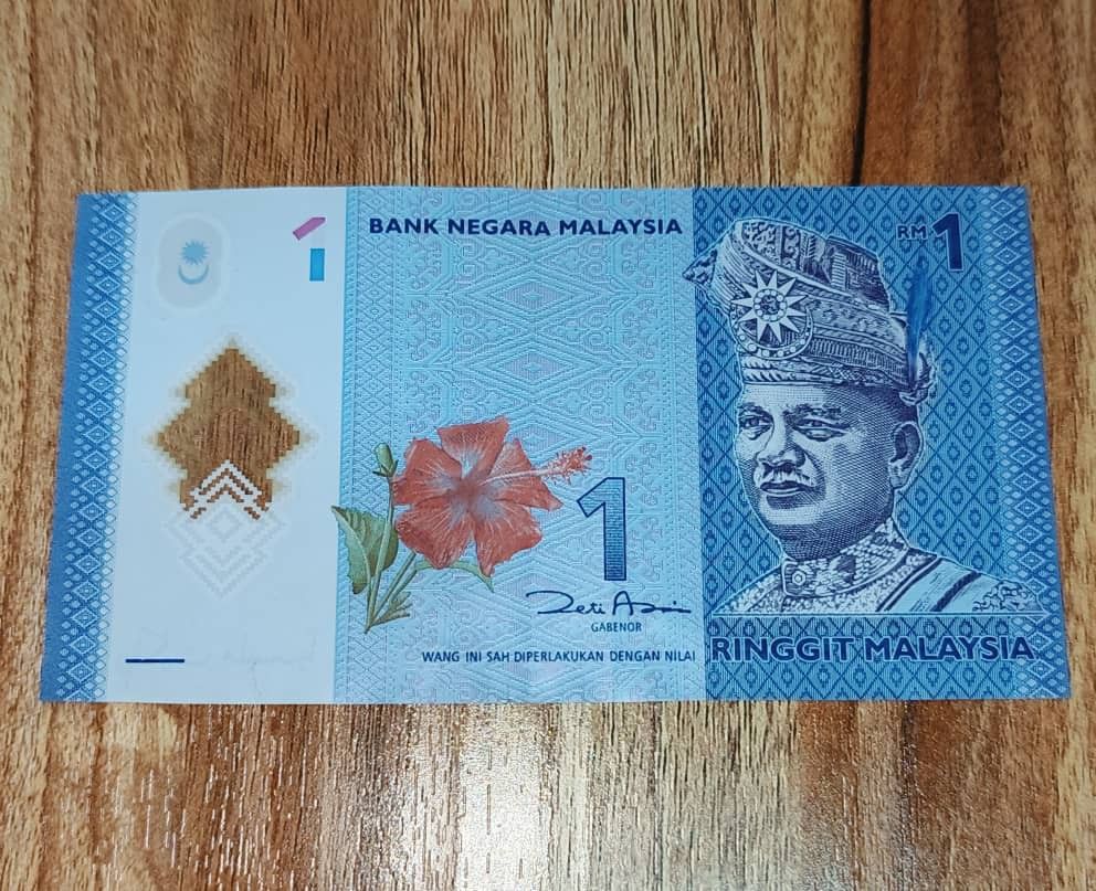 ERROR NOTE Malaysia 1 Ringgit (Category: Currency) located in Singapore. Submitted by vintage_treasures24 (Listing ID 1456010146, Image 2). Description: ERROR NOTE Malaysia 1 Ringgit .