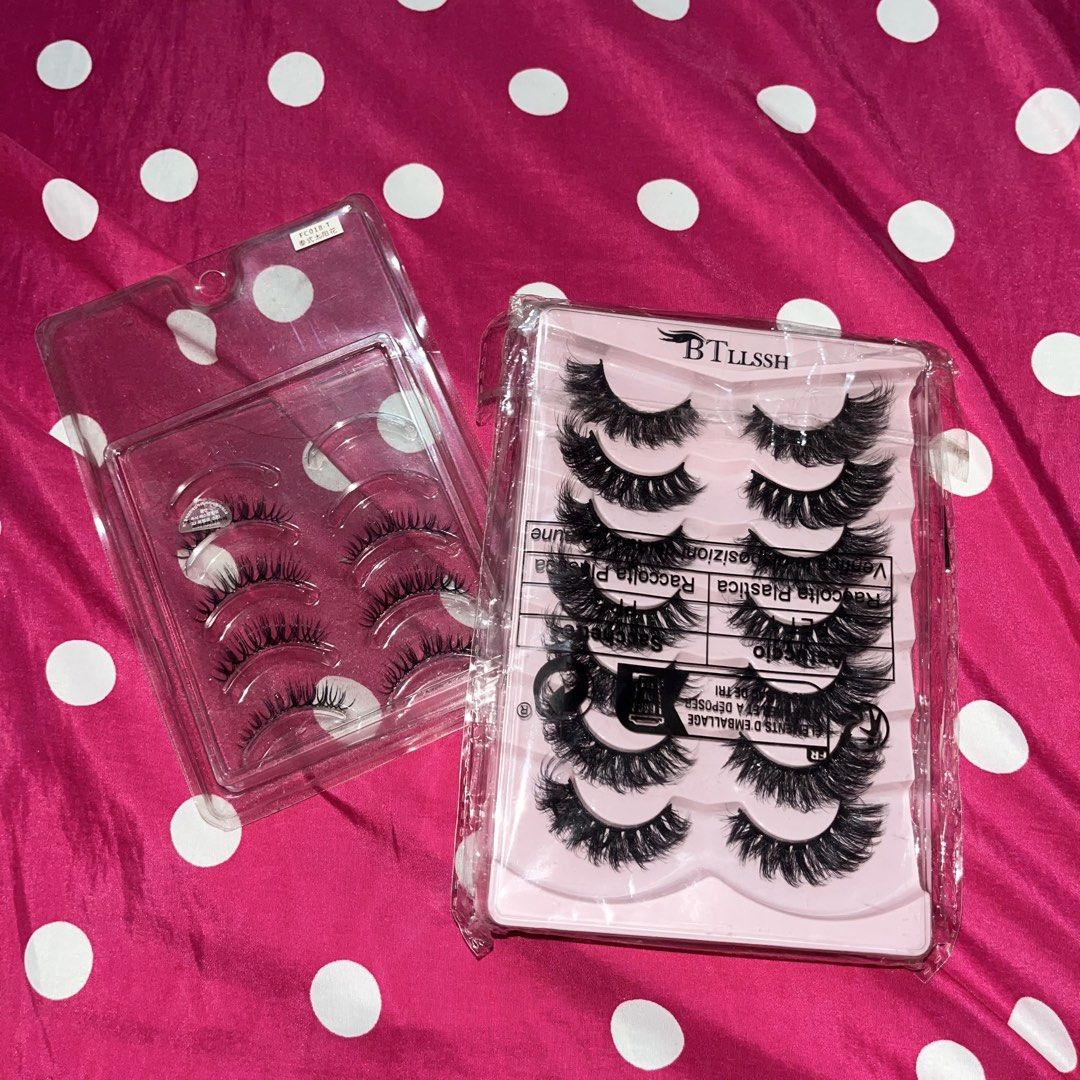 False Lashes, Falsies, Fake Lashes, Eyelash Extensions (Category: Makeup) located in Antipolo. Submitted by eluih (Listing ID 1455995691, Image 1). Description: libre na ung isa grr *blushes* kunin nyo na toh flsss payment first ‼️ 📦 lalamove(if u want same day) 📦 jnt (if willing to wait, direct sf buyer’s shoulder) 📍loc: upper antips 🚫 order sold = non-cancellabel/non-refundable.