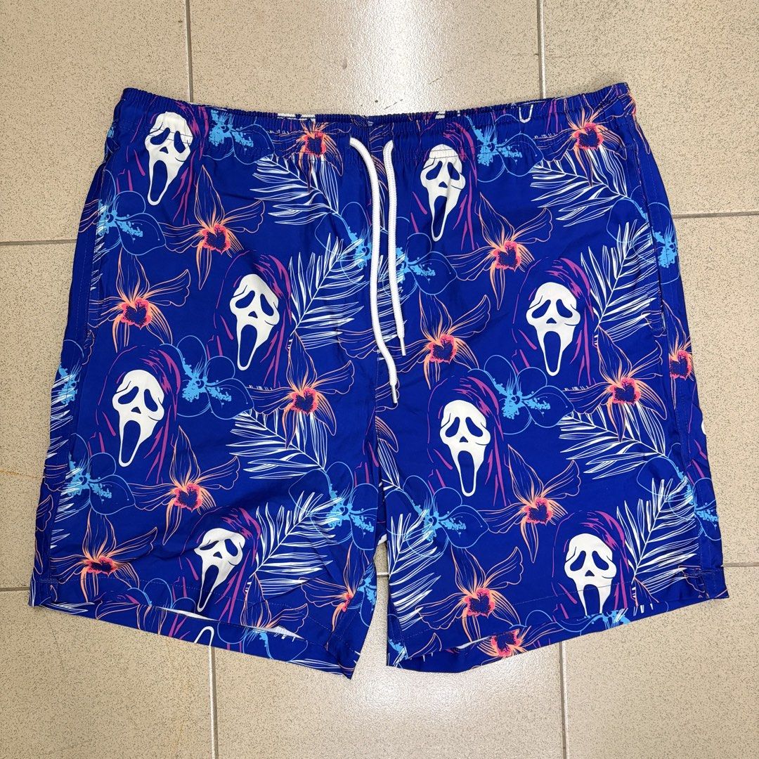 Ghost Face Mens "Tropical Floral Print" (Category: Swim Trunks & Board Shorts) located in Las Pinas. Submitted by collabcart (Listing ID 1456049333, Image 1). Description: 🔥 USA-SOURCED BOARD SHORTS 🇺🇸 🌊Ghost Face Mens "Tropical Floral Print" Size: Medium Large ✅Brandnew ✅Walmart / JC Penny Pullout ✅100% Authentic bold, colorful statement print that brings serious streetwear + beach vibes. Perfect for swimming, beach trips, vacations, or just