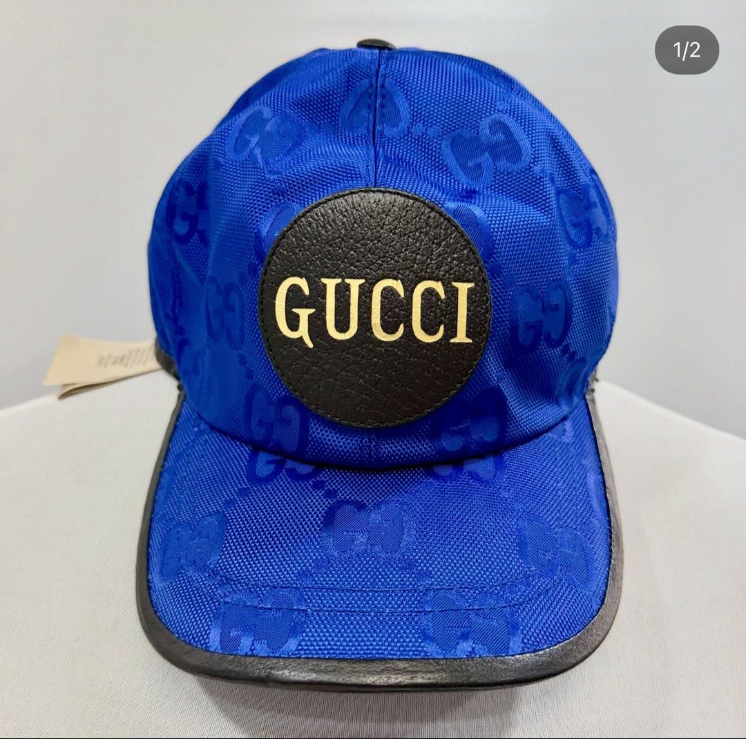 Gucci Off The Grid Cap (Category: Luxury Apparel) located in Quezon City. Submitted by _legitAF (Listing ID 1455925957, Image 1). Description: For sale only!! Brandnew Gucci Cap Off the Grid L size (59-60cm) Adjustble Dustbag, cards and Paper bag Retails around 35k Authentic Money back!! Meet up preferably in Sun Residences Condo, QC area .