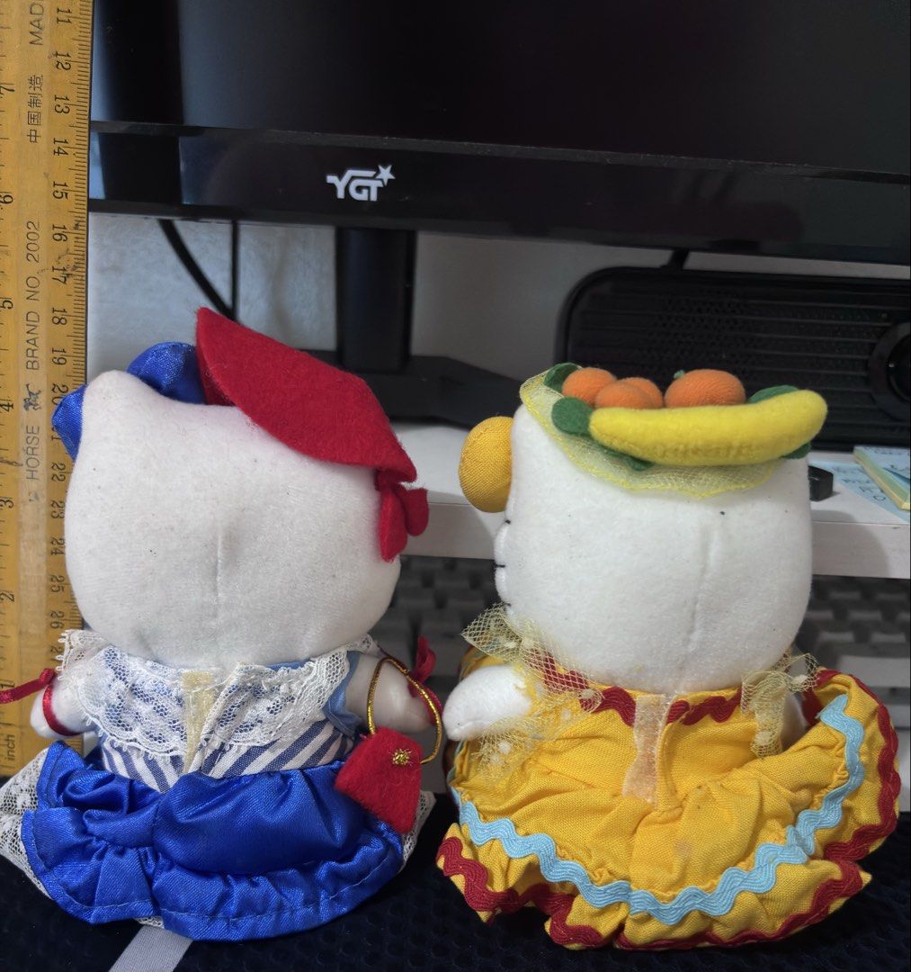 HELLO KITTY STUFFTOYS (Category: Plushies & Soft Toys) located in Pasig City. Submitted by Atv26 (Listing ID 1455917679, Image 3). Description: HELLO KITTY COUPLE Need Laban J&T Courier .