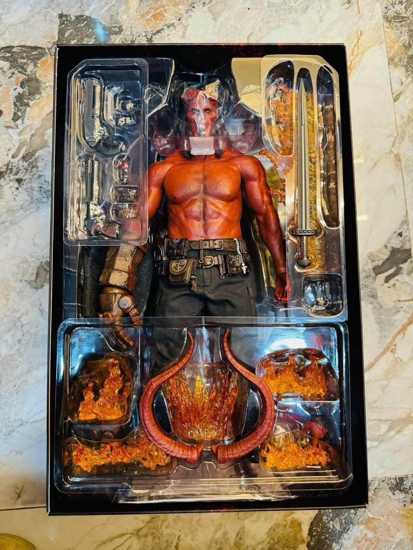Hot toys Hellboy MMS527 (Category: Figurines & Statues) located in Paranaque City. Submitted by icko007 (Listing ID 1456029717, Image 2). Description: Hot toys Hellboy MMS527 Bib no issue Complete Price 11,999 Only Last Price No rush Shipping / Dibs now Paynow Location Paranaque Payment Gcash/Bpi Shipping Lalamove/Lbc (Lbc Via Sched) Buyers Risk / Fee ‼️ Seller is not responsible for: lost, stolen, or damaged packages..