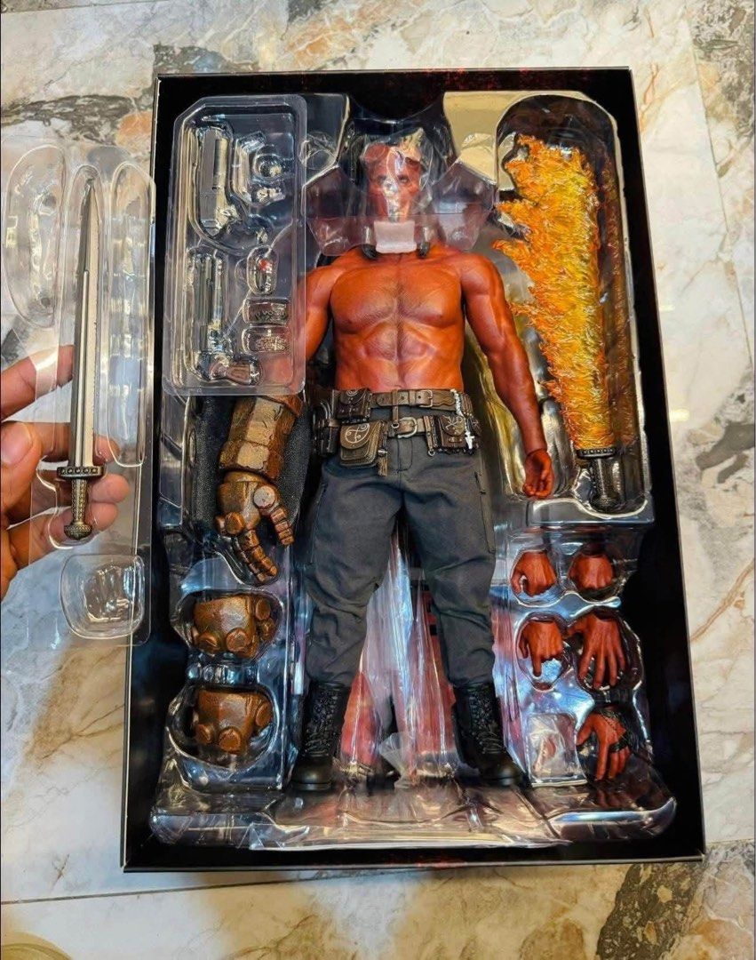 Hot toys Hellboy MMS527 (Category: Figurines & Statues) located in Paranaque City. Submitted by icko007 (Listing ID 1456029717, Image 3). Description: Hot toys Hellboy MMS527 Bib no issue Complete Price 11,999 Only Last Price No rush Shipping / Dibs now Paynow Location Paranaque Payment Gcash/Bpi Shipping Lalamove/Lbc (Lbc Via Sched) Buyers Risk / Fee ‼️ Seller is not responsible for: lost, stolen, or damaged packages..