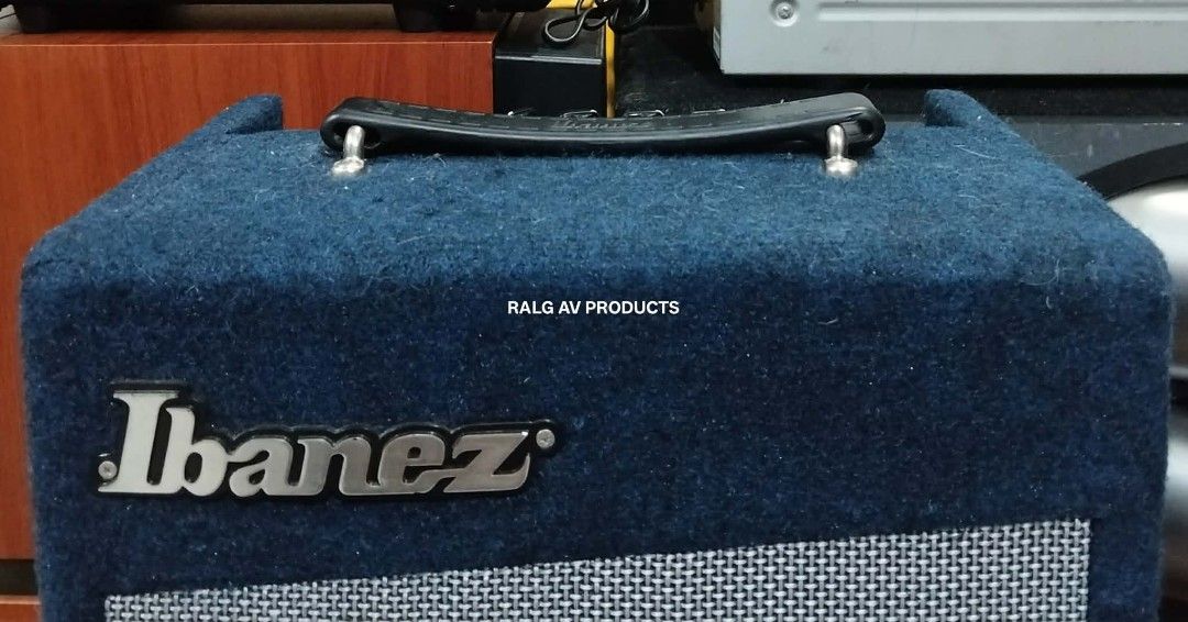 Ibanez IBZ-G Guitar Amplifier (Category: Musical Instruments) located in Bulacan. Submitted by ronald277077025 (Listing ID 1456053619, Image 1). Description: IIBAÑEZ ACCOUSTIC PRACTICE GUITAR AMPLIFIR IBZ-G 12 WATTS RMS POWER OUTPUT 8" WOOFER 3 BAND EQ LIGHTWEIGHT DESIGN 110 VOLTS Location Sta Maria Bulacan Shipping at buyers expense.