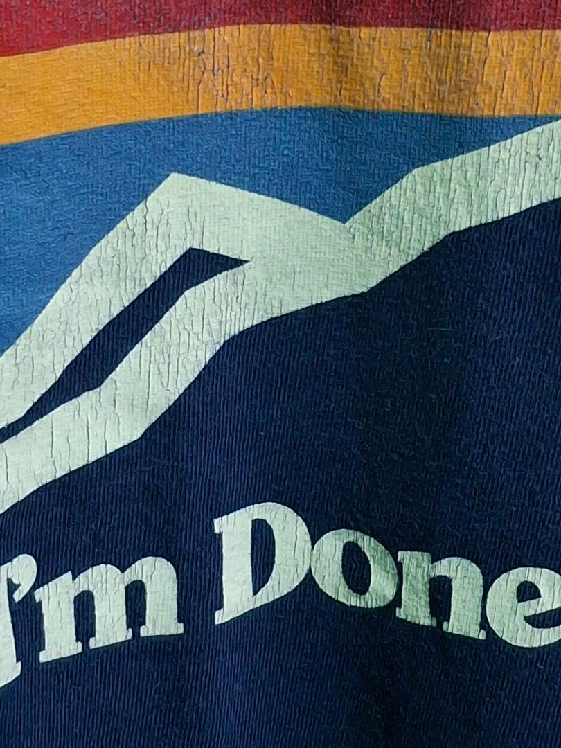 Im done Peopling Shirt (Category: Tshirts & Polo Shirts ) located in Manila. Submitted by darth3pter (Listing ID 1455933662, Image 3). Description: Actual Dimes: 21x27 Lrg on tag Condition: Good Issue: Crackprints.
