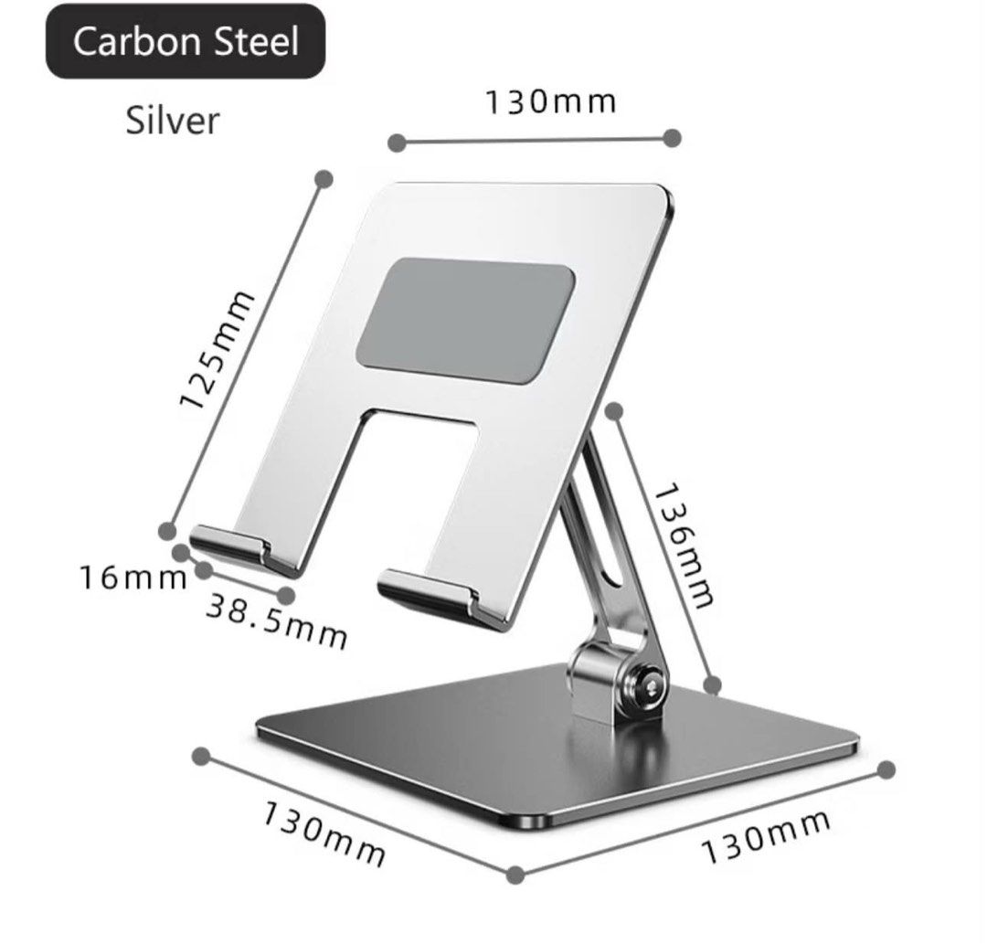 IPAD / TABLET STAND (Category: iPad) located in Manila. Submitted by vxnclo (Listing ID 1455883484, Image 3). Description: brandnew sturdy, can hold my 13" ipad air never used with box pa rfs: mali color.