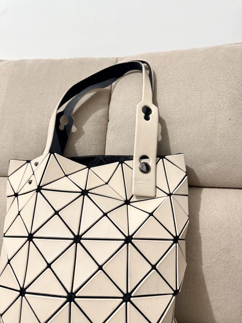 Issey Miyake BaoBao (Category: Luxury Bags & Wallets) located in Manila. Submitted by prelovedbyramiah (Listing ID 1455981653, Image 3). Description: Nude color Authentic like new small size.