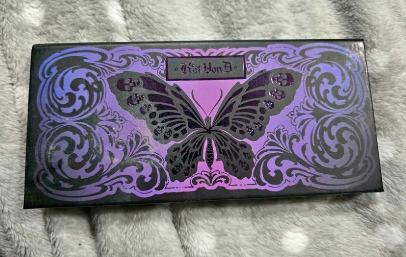 Kat Von D Chrysalis Pallete (Category: Makeup) located in Quezon City. Submitted by cheerupbby (Listing ID 1456008202, Image 1). Description: Recently swatched for video. 1pc only. Will ship when I get back home to QC, PH in November 2026. Note: I will only bring what is SOLD. Can ship thru lalamove or j&t.