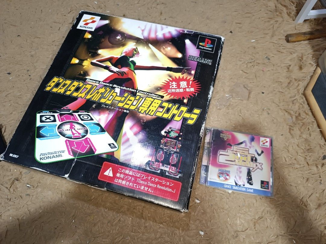 Konami Dance Dance Revolution Controller and CD (Category: Controllers) located in Manila. Submitted by macoy.picker (Listing ID 1453188121, Image 1). Description: - Dance Dance Revolution controller mat and Game CD Untested Selling As Is 450 + SF Send me offer Negotiable.