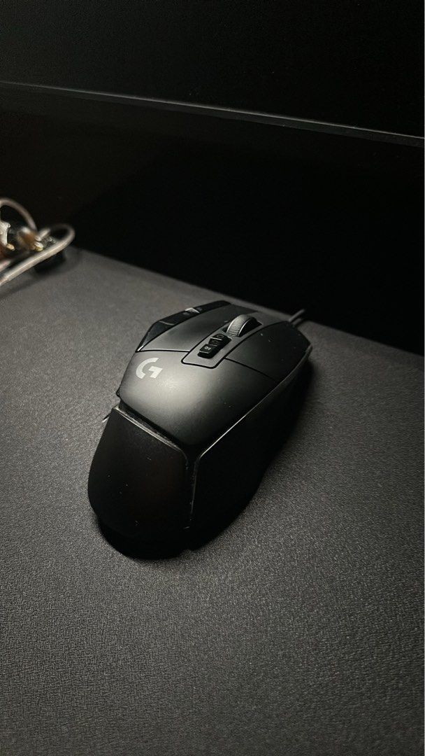 Logitech G Gaming Mouse (Category: Mouse & Mousepads) located in Santa Cruz, Pampanga. Submitted by Bobbytarantino_4 (Listing ID 1455896225, Image 1). Description: - Logitech G wired gaming mouse - Color: Black - Features: Left/right click, scroll wheel, 2 side buttons - Condition: Works great, ready for a new owner.
