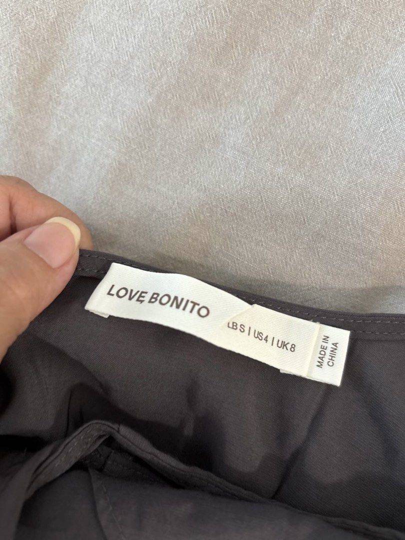 Love Bonito Grey Dress (Category: Dresses) located in Makati City. Submitted by val820 (Listing ID 1455883648, Image 3). Description: Love Bonito Long Grey Dress. Size Small. Measurements in photo. .