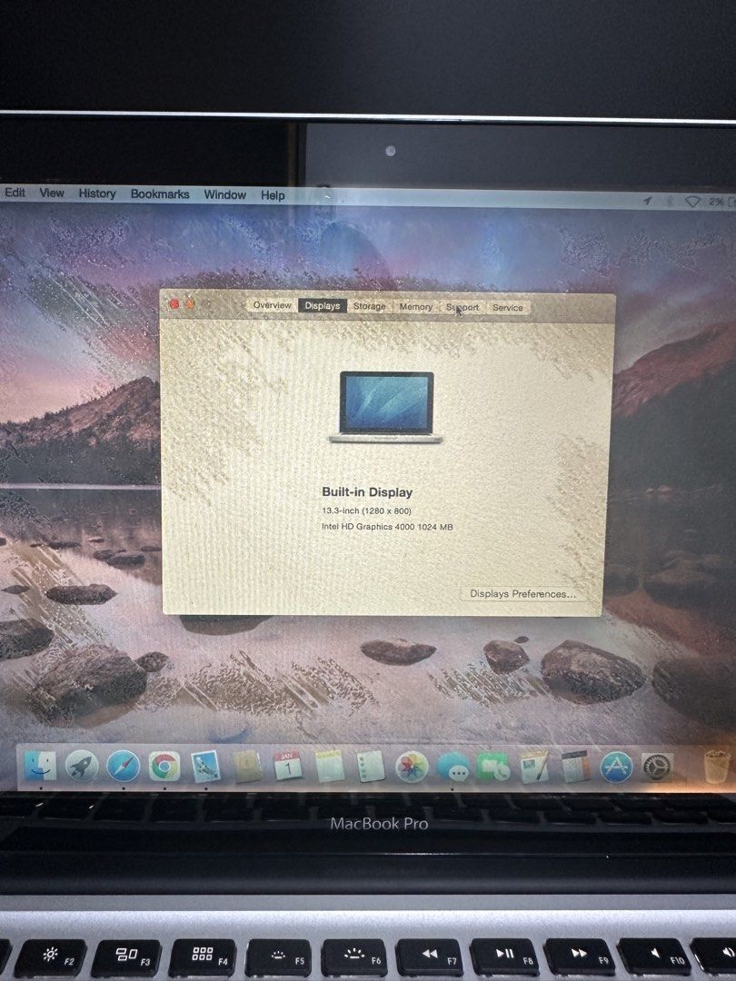 MacBook Pro (mid 2012) - LCD Issue but fully functional (Category: Laptops & Notebooks) located in Manila. Submitted by nicooolai (Listing ID 1455991640, Image 3). Description: LCD Issue due to old age - natambak nalang With original charger pa, no box though. Looking to dispose this macbook, decluttering. Offer po kayo. .
