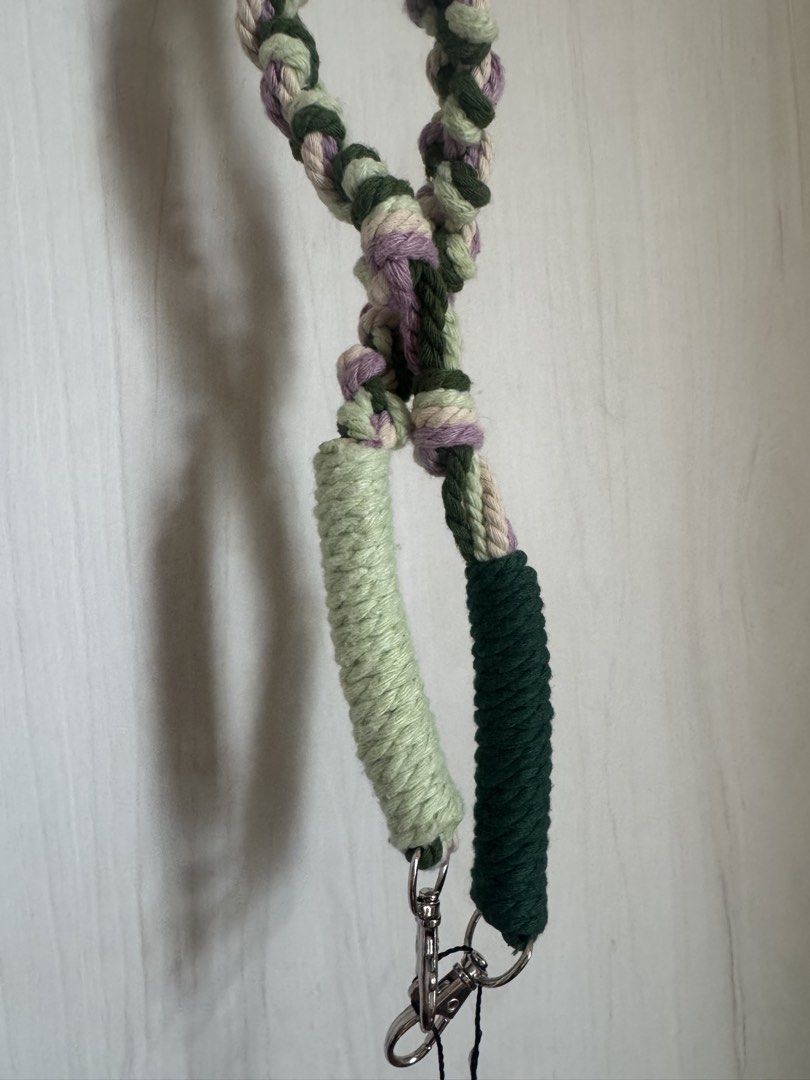 Macrame Strap (Category: Cross-body Bags) located in Singapore. Submitted by 6degreesofseparation (Listing ID 1455948136, Image 3). Description: - Can be used as bag or phone sling - Brand new with tag.
