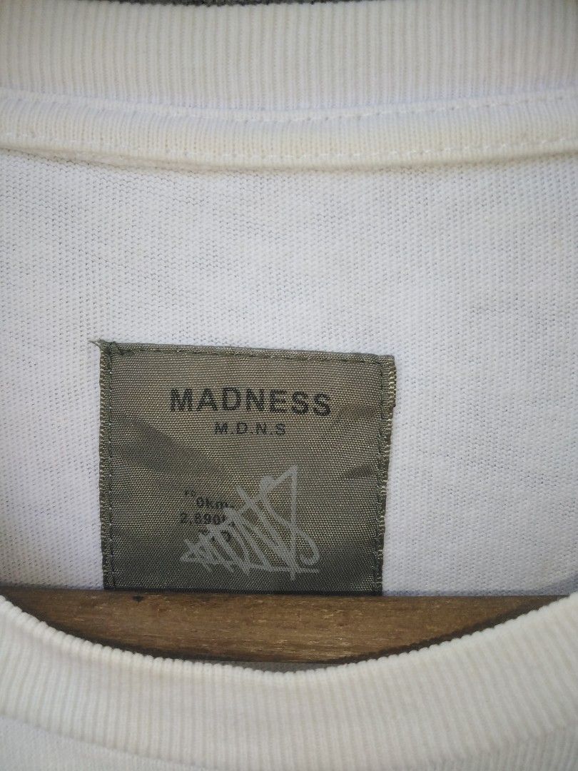 Madness (Category: Tshirts & Polo Shirts ) located in General Santos City (Dadiangas). Submitted by evolveorrepeat (Listing ID 1455937892, Image 3). Description: Madness " beyond limits" 4th anniv. Graphic tshirt Size med on tag Pit to pit 21 L" 28 Details posted Dm to purchase.