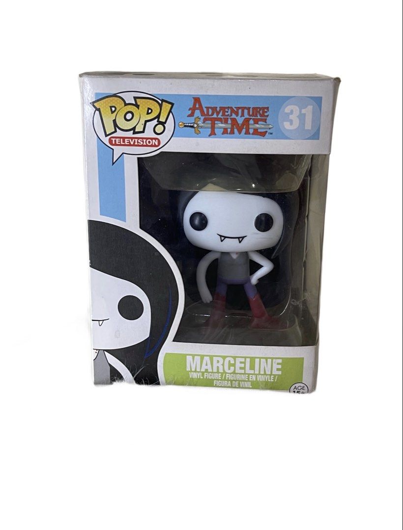 Marceline Adventure Time 31 Funko Pop (Category: Designer & Blind Box Toys) located in Manila. Submitted by shoptoji (Listing ID 1455972244, Image 1). Description: Condition: 8/10 ‼️Please see photos for issues ‼️Comes with free boss protector ‼️Box is unopened, figure not taken out of the nox .