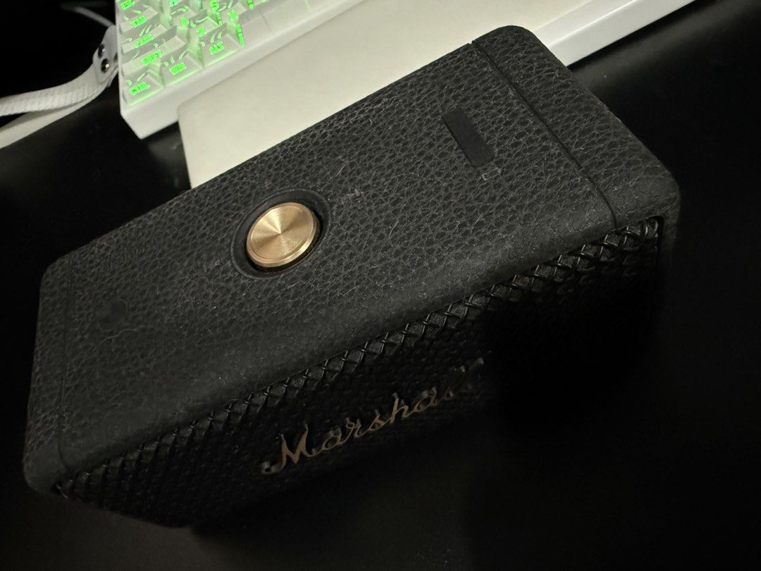 Marshall Emberton II (Category: Soundbars, Speakers & Amplifiers) located in Manila. Submitted by nascdvc (Listing ID 1455876260, Image 3). Description: Authentic - Slightly used, complete with box and unused cable Bought from Amazon US.