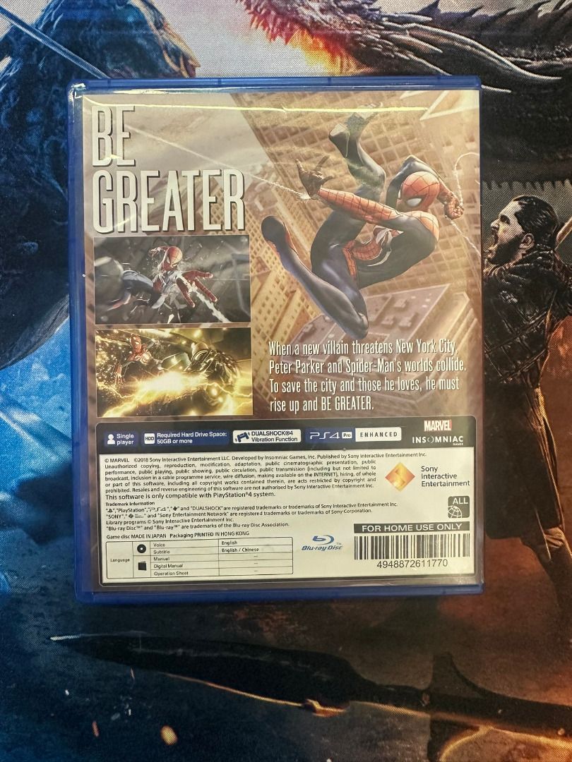 Marvel’s Spider-Man – PS4 Game | Physical Disc (Category: PlayStation) located in Taguig. Submitted by fairmarkco (Listing ID 1455954827, Image 2). Description: For sale: Marvel’s Spider-Man for PlayStation 4 ✅ PS4 physical copy ✅ Includes original case ✅ Actual item shown in photo ✅ Pre-owned ✅ Selling as-is 📦 Buyer shoulders shipping/delivery fee. 📍 Meet-up/pick-up can be arranged. #SpiderManPS4 #MarvelSpiderMan #PS4Games #PS4 #PlayStation4 #