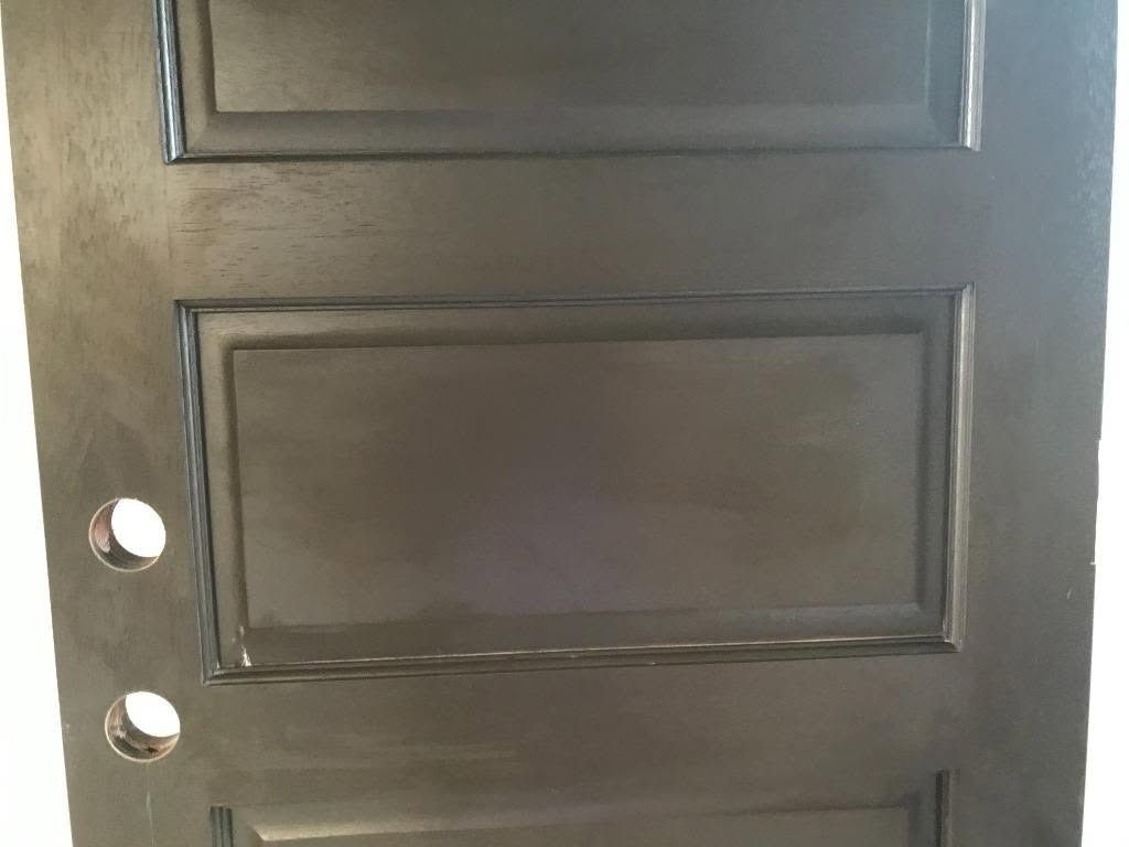 Mattwood Black 4-Panel Interior Door (Category: Locks, Doors & Gates) located in San Pedro. Submitted by bossnonong (Listing ID 1455978614, Image 2). Description: - Stylish black interior door - Pre-treated (iwas anay). - Features four panels with a classic raised frame design - Pre-drilled holes for easy installation of doorknob and lockset - Dimensions: Approximately 2100mm (height) x 800mm (width) - Ready to upgrade your space!.