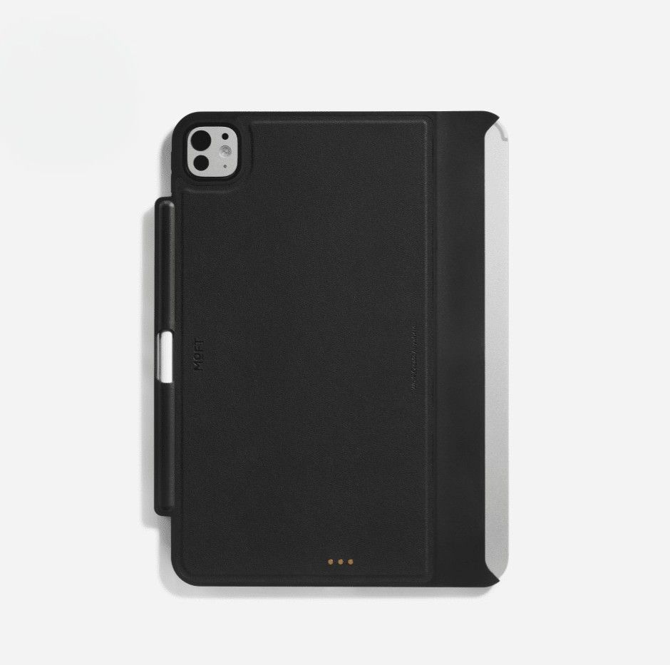 Moft Connected Case for iPad Pro 11in (M4/M5) (Category: Cases & Sleeves) located in Makati City. Submitted by luisknicks (Listing ID 1455955351, Image 1). Description: Moft Connected Case for iPad Pro 11 (M4/M5) For iPad Pro 11in (M4 & M5 models) Condition: Brand New (Sealed) Color: Black Features: -Ultra Slim 0.01" -Smart Connector pass-through technology -Strong Magnets -Apple Pencil holder/protector -Compatible with Apple Magic Keyboard, Smar