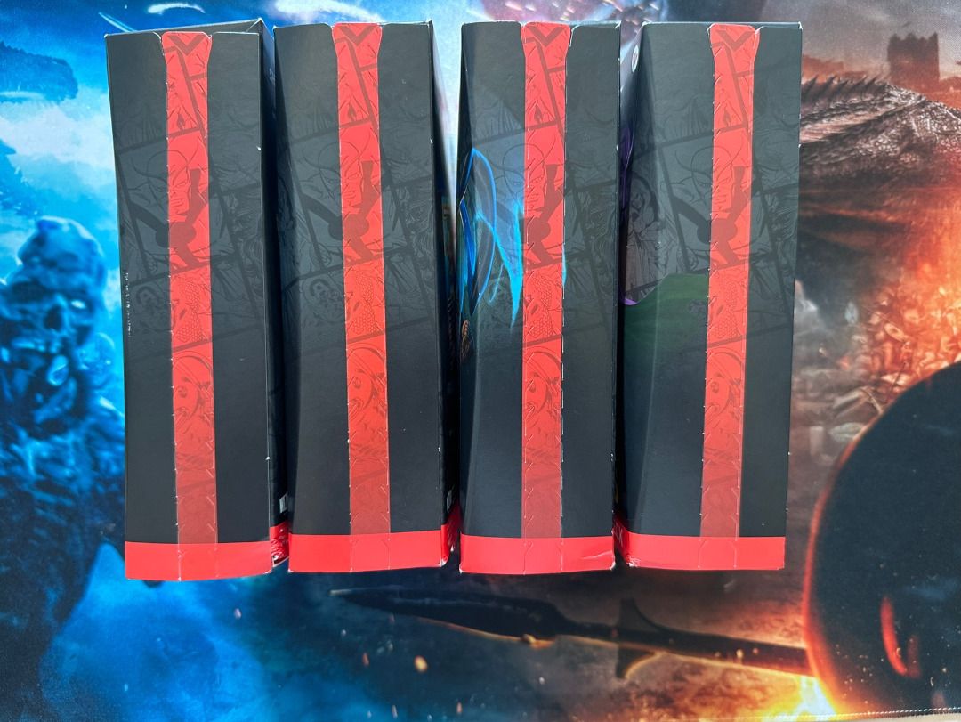 MTG Marvel Super Heroes Commander Deck Bundle – Complete Set of 4 (Category: Card Packs) located in Taguig. Submitted by fairmarkco (Listing ID 1455915952, Image 3). Description: Magic: The Gathering x Marvel Super Heroes Commander Deck Bundle – 4 Deck Set Includes: • Wakanda Forever – Black Panther • Avengers Assemble – Captain America / Nick Fury • The Fantastic Four • Doom Prevails – Doctor Doom / Loki ✅ Official Magic: The Gathering / Marvel 