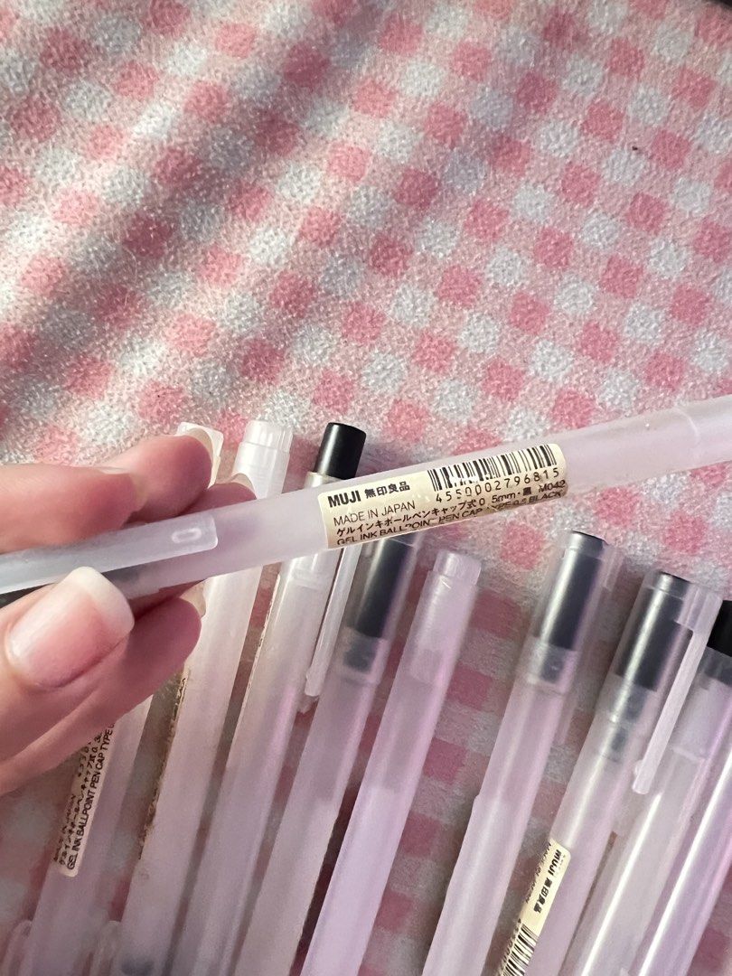 Muji Empty Pens - Made in Japan (Category: Stationery & School Supplies) located in Bulacan. Submitted by myeco014 (Listing ID 1455889950, Image 2). Description: Just buy refill to use.