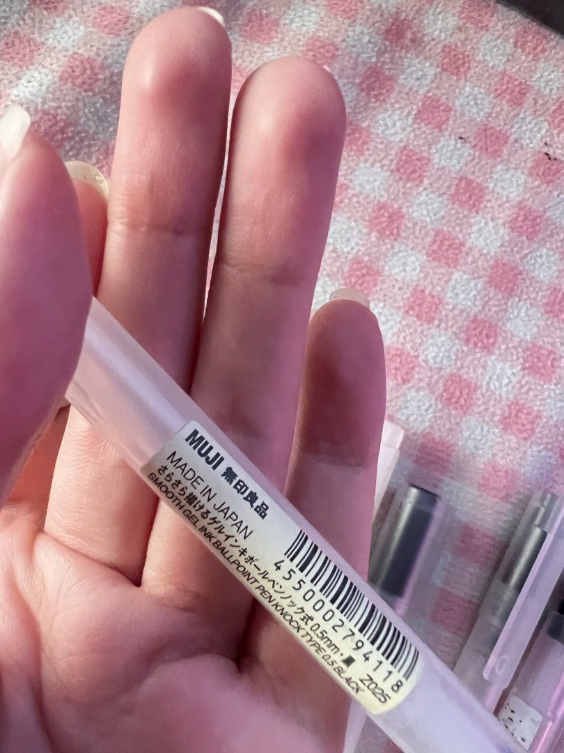 Muji Empty Pens - Made in Japan (Category: Stationery & School Supplies) located in Bulacan. Submitted by myeco014 (Listing ID 1455889950, Image 3). Description: Just buy refill to use.