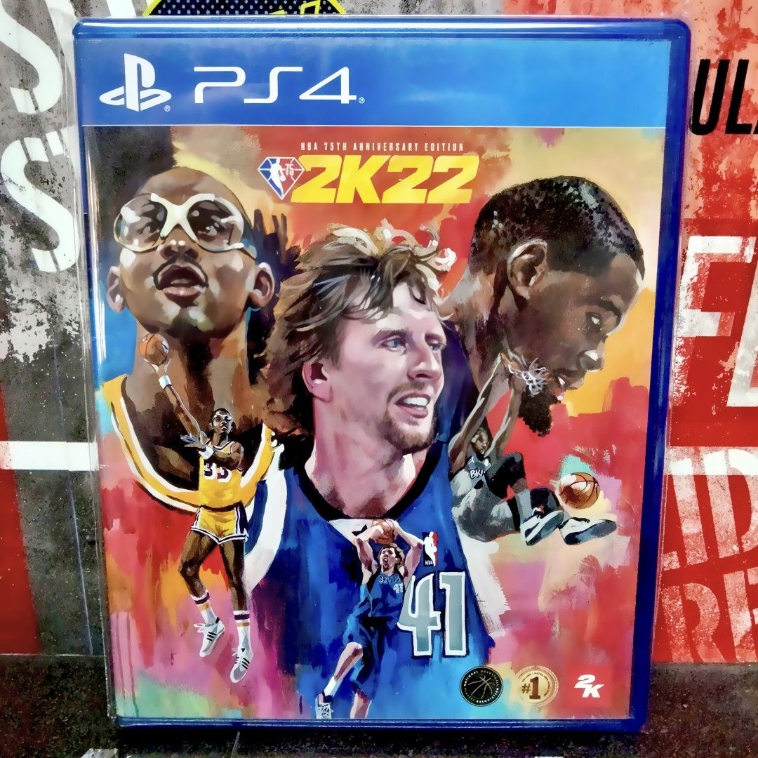 NBA 2K22 75th Anniversary Edition PS4 (Category: PlayStation) located in Apalit. Submitted by reworkz (Listing ID 1455919076, Image 1). Description: - NBA 2K22 for PlayStation 4 - 75th Anniversary Edition Location: Apalit, Pampanga Shipping available via Lalamove / LBC / J&T Meet-up: Apalit / Calumpit MOP: GCash.