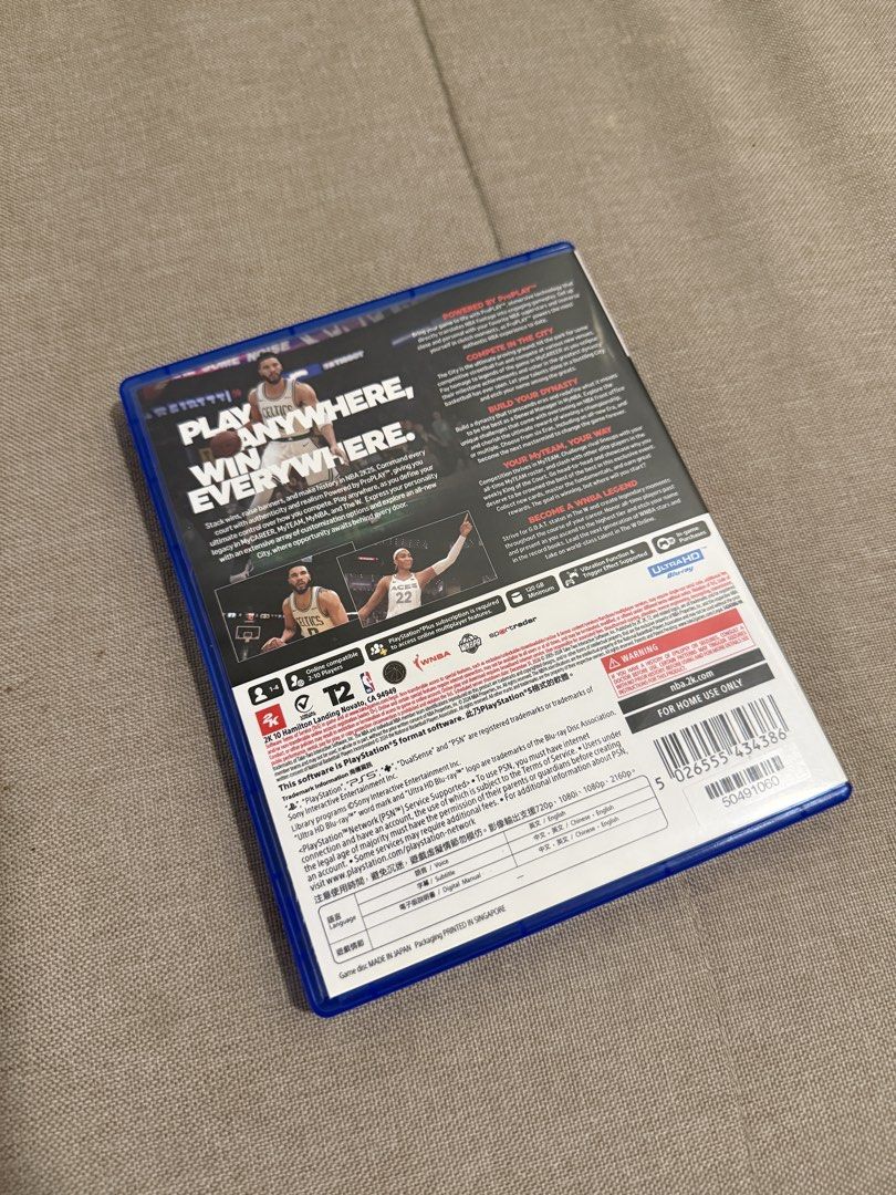 NBA 2K25 PS5 Game (Category: PlayStation) located in Manila. Submitted by rupertjones05 (Listing ID 1455906058, Image 3). Description: Includes pre-order bonus insert.